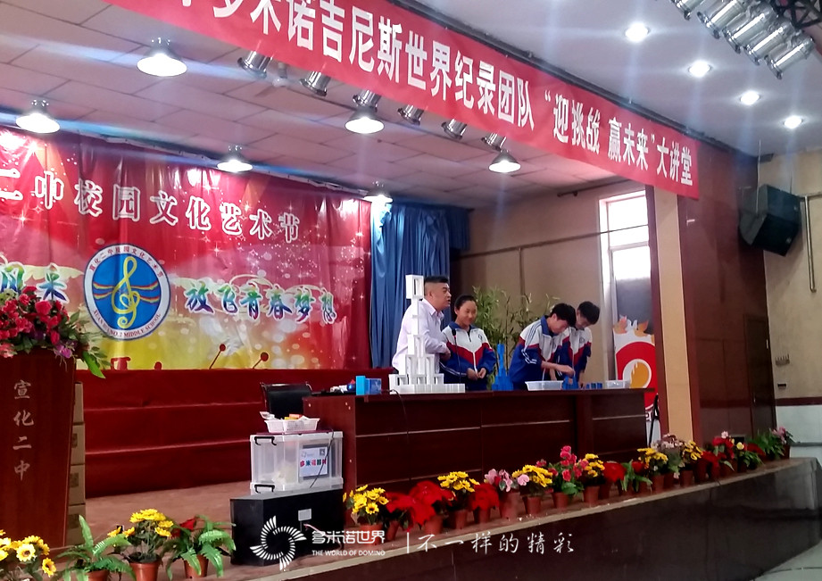 “多米諾世界”走進(jìn)宣化